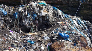 Mountains of waste not textile