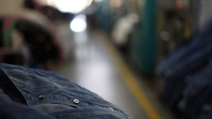 Sorting center for collected clothes