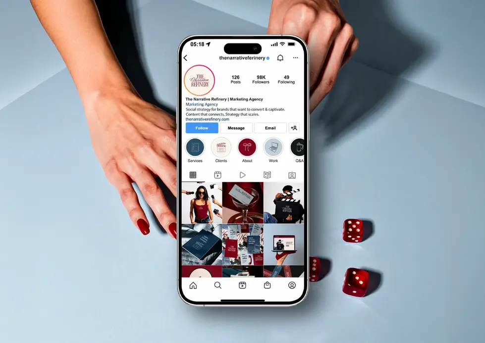 Instagram page design, custom highlight covers, digital branding, social media design, IG post and story templates