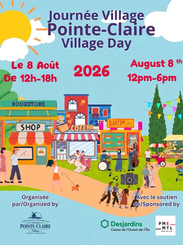 Pointe-Claire Village Day: August 8, 12-6pm