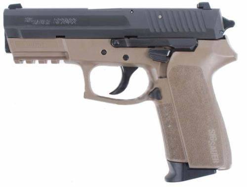 Sig Sauer Pro SP2022 9MM 3.9" Barrel, 2-Tone, NS, 2-15 RD Magazines
