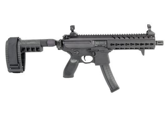 Sig Sauer, MPX, 9MM, 8" Barrel, Alloy Frame, Black Finish, 30Rd, KeyMod Hand Gua