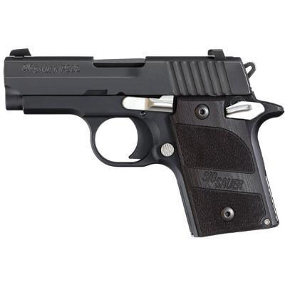 Sig Sauer P938 9mm 3" 6+1 G-10 Comp Grip Black