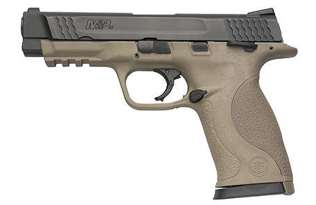Smith & Wesson M&P Full-Size 45 ACP 4.5" 10+1 Syn Grip Ambi Safety Black/DE