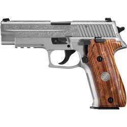 SIG Sauer P226 Engraved Stainless Semi Auto Handgun 9mm Luger 4.4" Barrel 15 Rou