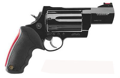 Taurus Raging Judge 410/45LC/454 Casull 3" 6rd Rubber Grip Blued