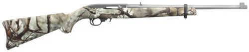 Ruger 31130 1022 22LR 18 Barrel Go Wild Rock Star Camo 10rd Stainless Steel Rifl