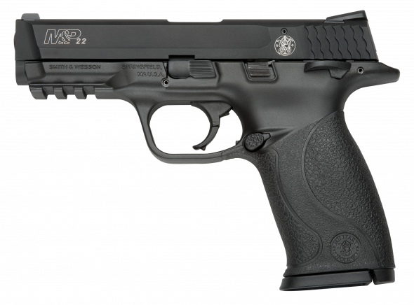 Smith & Wesson M&P, Full Size, 22LR, 4.1" Barrel, Polymer Frame,Black Finish, Ad