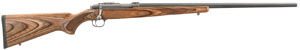 Ruger 7019 77 Bolt 22 Magnum 24" Laminated Target Gray Stainless