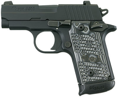 Sig Sauer P238 Extreme 380 ACP 2.7" 7+1 Gray G-10 Grip Black