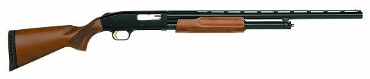 MOSSBERG 500 PUMP 12 GAUGE 24IN BARREL 3IN CHAMBER WOOD BLUE FINISH