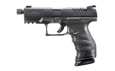 Walther, PPQ M2 Q4 TAC, Striker Fired, Full Size, 9MM, 4.6" Threaded Barrel, Pol