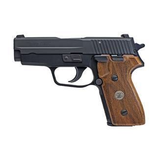 Sig Sauer P225, Semi-automatic, DA/SA, Compact, 9MM, 3.6", Alloy, Black, Wood Gr