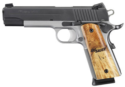 Sig Sauer 1911 Semi-automatic Single Action Only Full 45 ACP 5" Alloy Two-Tone w