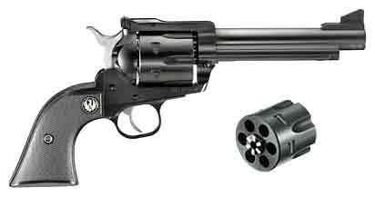 Ruger, Blackhawk Convertible, Single-Action Revolver, 45 Colt/45ACP, 5.5" Barrel