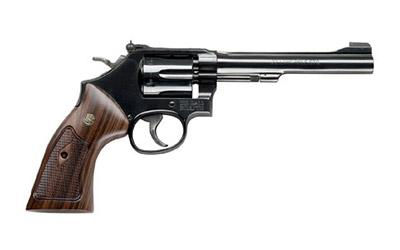 Smith & Wesson Model 48, Double Action, Medium Revolver, 22WMR, 6" Barrel, Steel