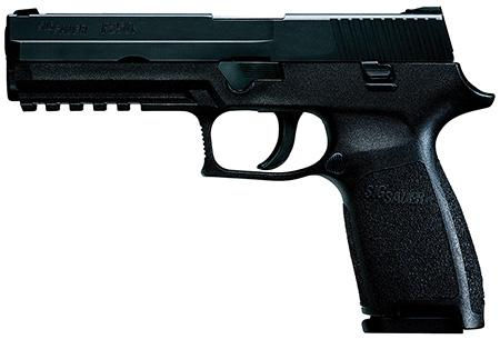 Sig Sauer 250F357B P250 Full Size DAO 357Sig 4.7" 14+1 CS Poly Grip Nitron Blk