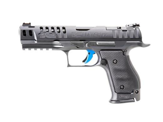 Walther, PPQ Q5 Match Steel Frame, Full Size, 9mm, 5" Barrel, Black Finish. Adju