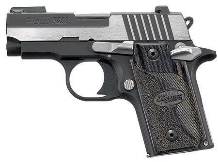 Sig Sauer P238 Equinox *Ma Approved* 380AC 2.7" 6+1 Wood Grips 2 Tone