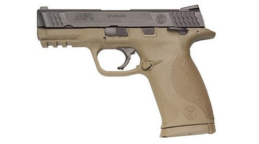 Smith & Wesson M&P Mid-Size 45 ACP 4" 10+1 Syn Grip Ambi Safety DE/Black