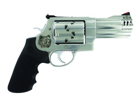 Smith & Wesson M500-4" Revolver BR Exc 500 S/S Backpacker 5Rd