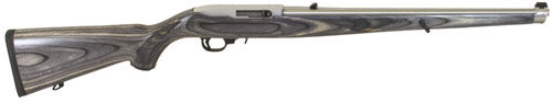 Ruger 1132 10/22 Semi-Automatic 22 Long Rifle 18.5" Black Laminate Mannlicher St