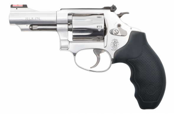 Smith & Wesson Model 63, Double Action, Small Frame, 22 LR, 3" Barrel, Stainless