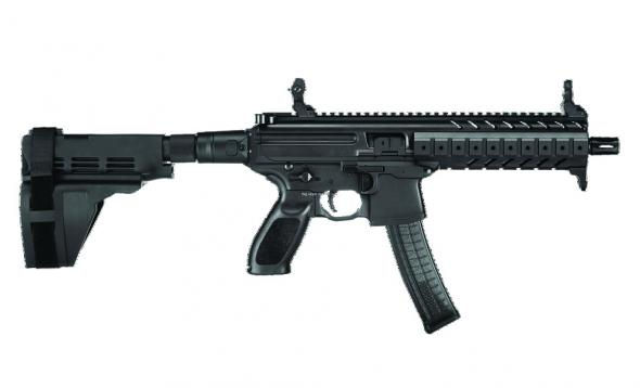 Sig MPX-P-9-PSB MPX Pistol 9mm 8" Alum HGD 30rd w/PSB