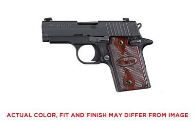 Sig Sauer P938 Engraved Slide - Micro-Compact Semi-automatic 9MM 3" Alloy Black