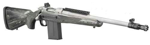 Ruger KM77-LGS .308 Winchester 16.5" barrel Matte stainless finish (Right Hand S