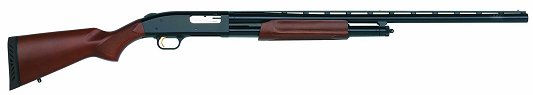 MOSSBERG 500 PUMP 12 GAUGE 28IN BARREL 3IN CHAMBER WOOD BLUE FINISH