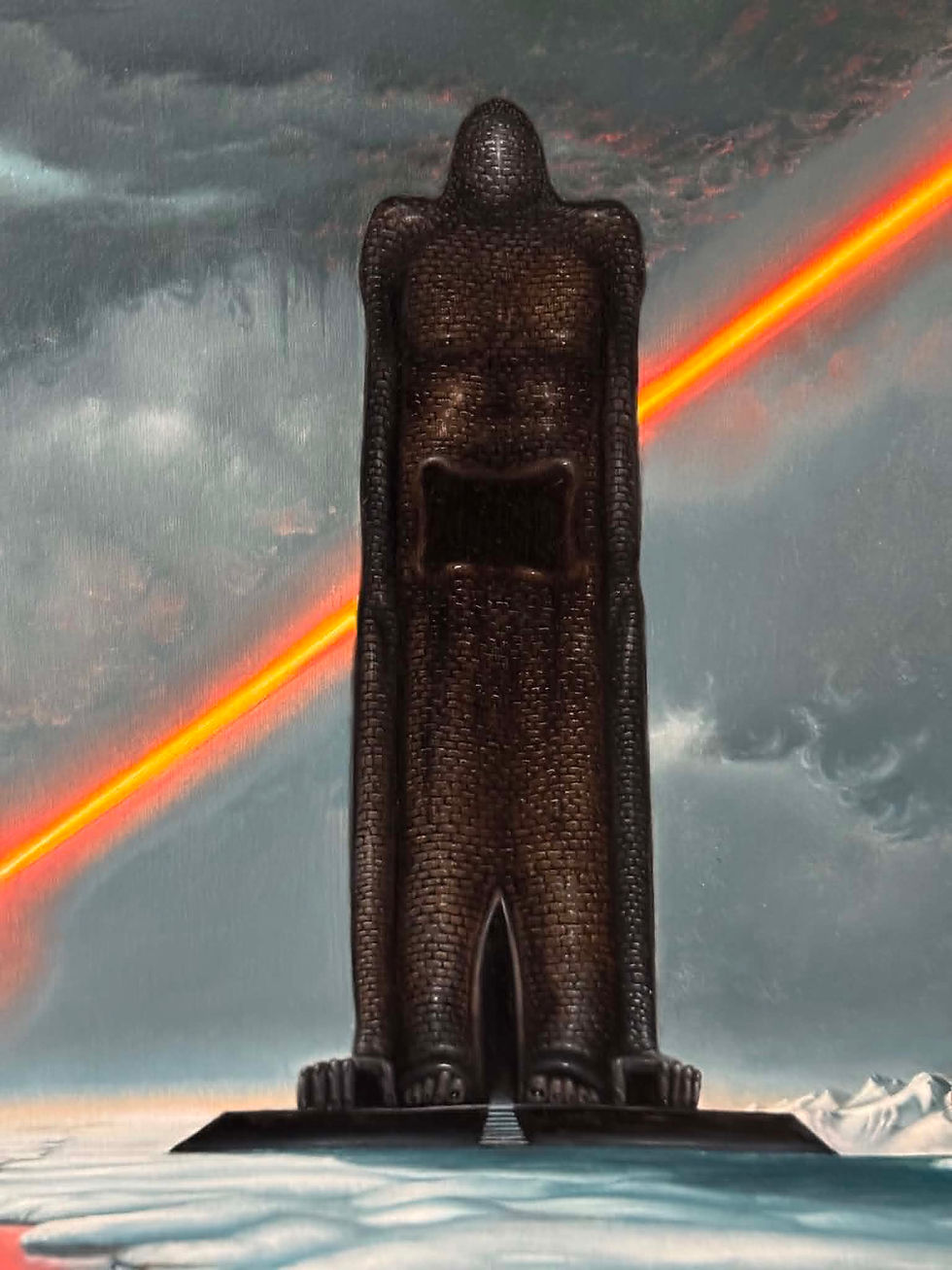 Thumbnail: Accursed Tower - Original Painting by Michal Nagypal