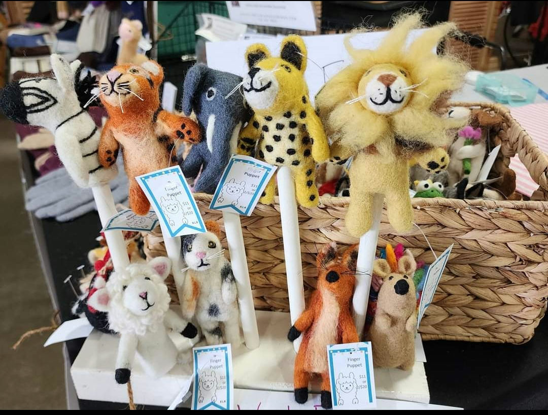 Felted Finger Puppets