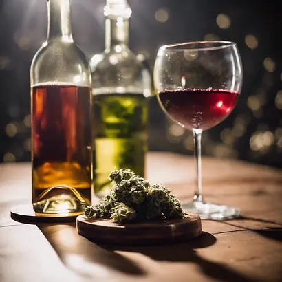 Wine vs. Weed Drinks: A Duel for the Ultimate Chill-Off with Weatherford 1814