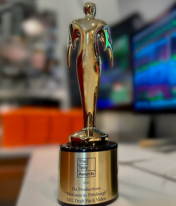 Ox Productions wins Telly Award for VisitPITTSBURGH NFL Draft Production