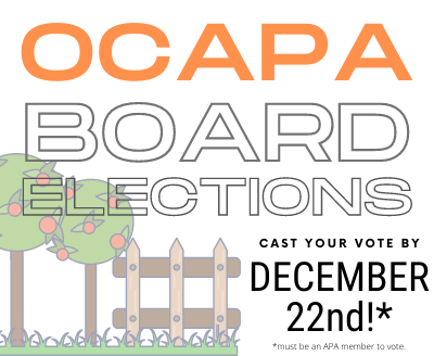 2021 OC-APA Board Elections