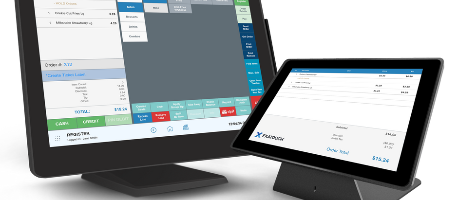 Electronic Payments Enhances Exatouch® Point of Sale’s Checkout Experience with New Touchscreen