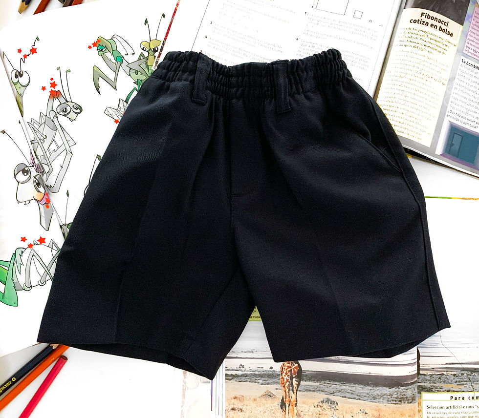 Pantalón corto uniforme gomas Discípulas de Jesús Ferrol