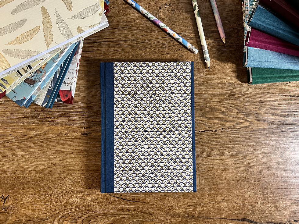 Miniaturbild: Notizbuch Hilda A5 mit gepunktetem Papier