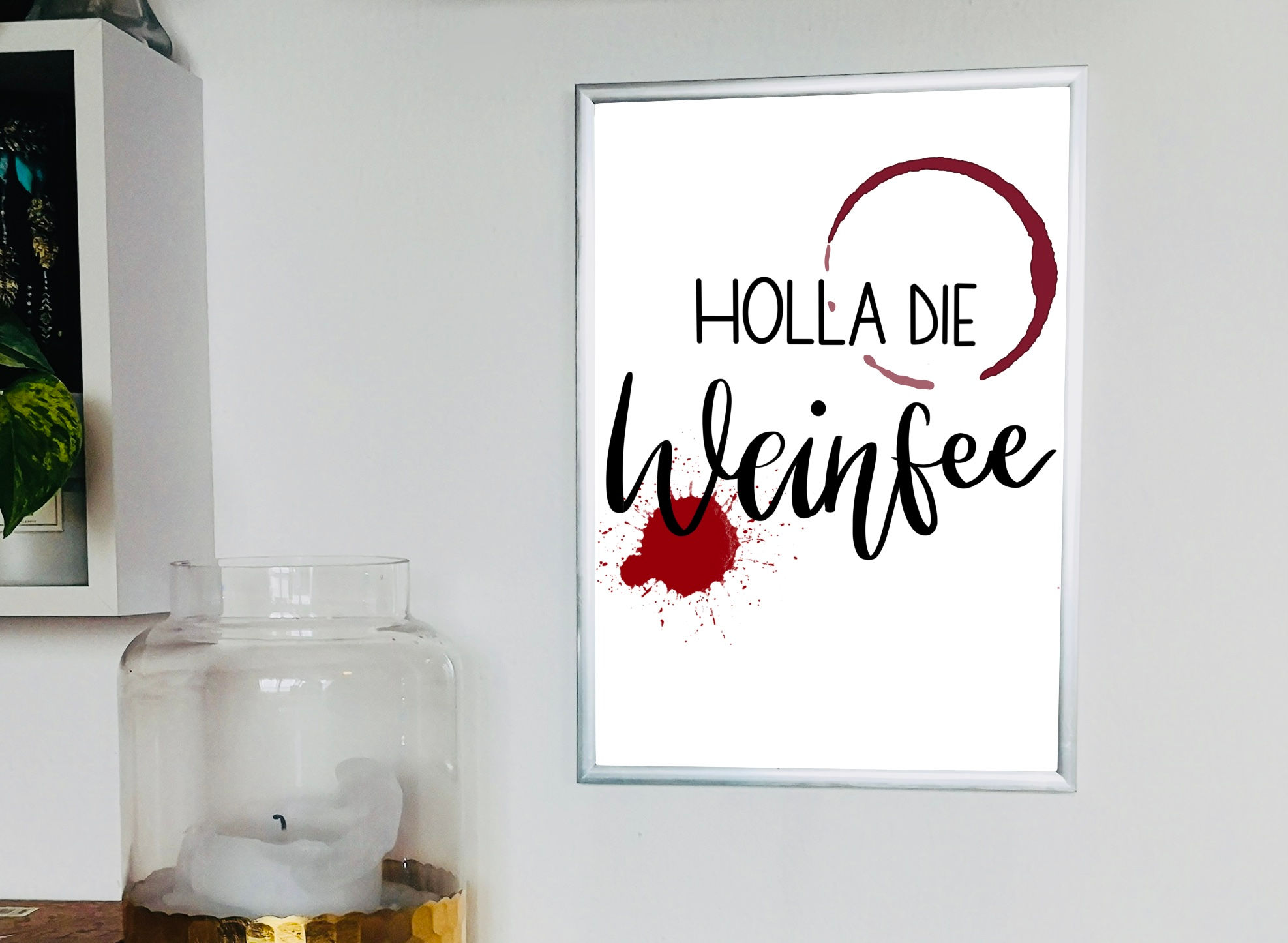 Poster | Holla die Weinfee
