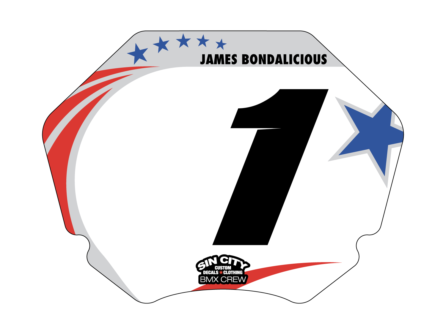 Sin City Freedom Answer Plate Insert