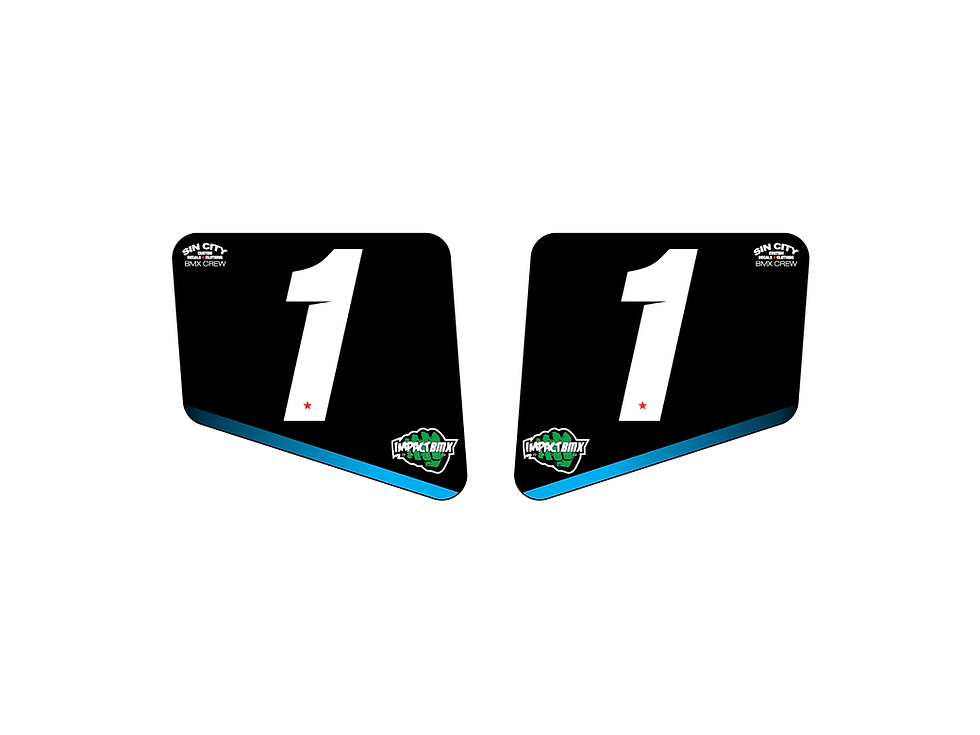 Thumbnail: Impact Academy Sin City Side "Plate" Decal