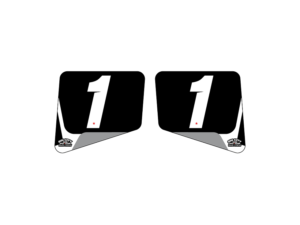 Thumbnail: 2023 Sin City Champion Frame Side Numbers