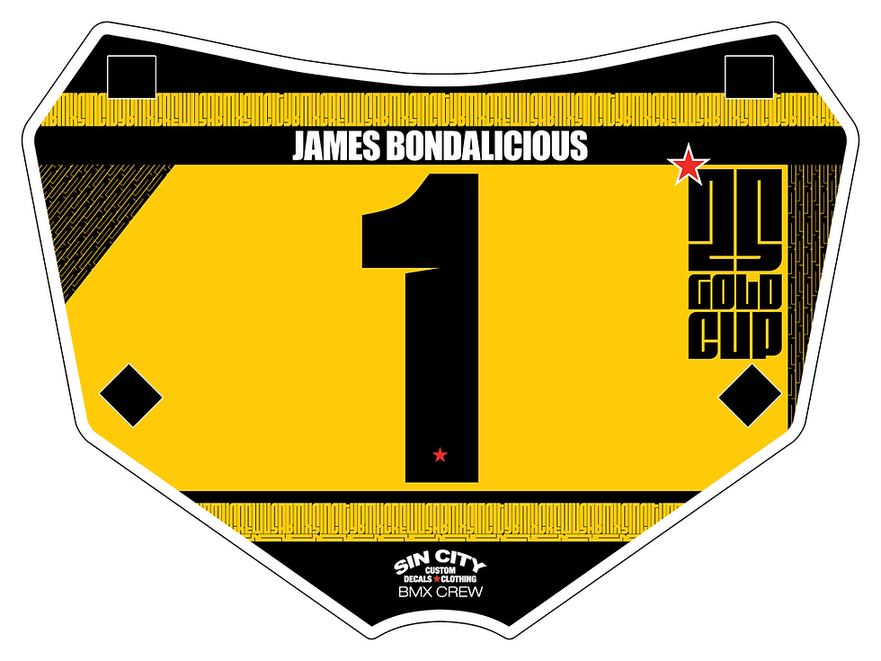 2025 Sin City Champion Plate