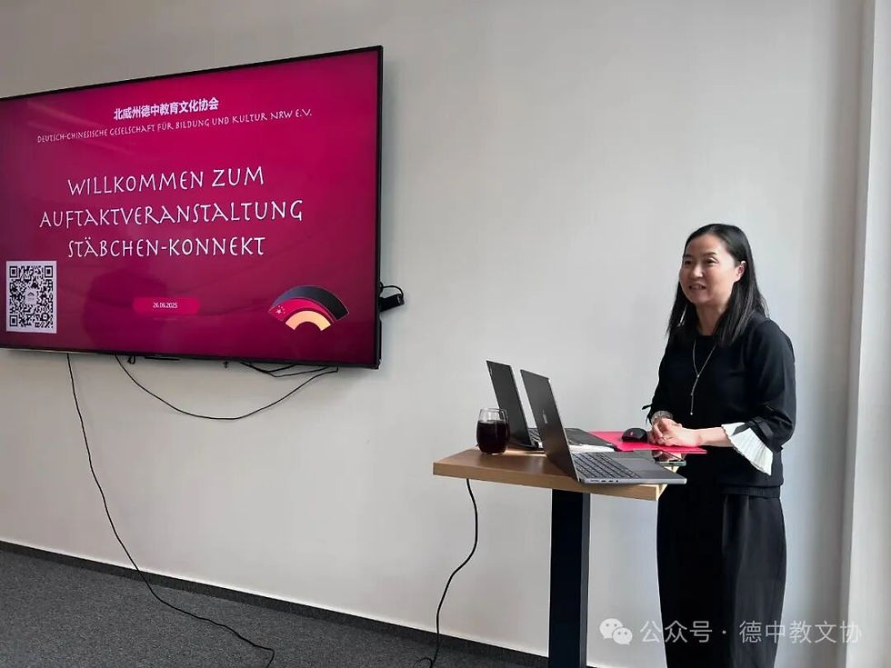 Generalsekretärin des Verbands, Frau Xiao Mei