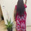 Thumbnail: Red / Burgundy Flower Dress
