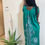 Thumbnail: Bleu / Green Flower Dress
