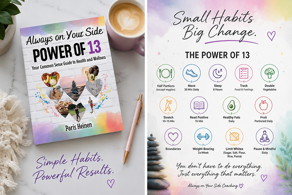 The Power of 13: How to Build a Sustainable Wellness Routine That Works in Real Life