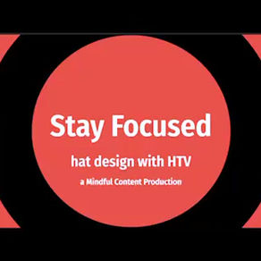 A circle showing the words 'Stay Focused' in the centre