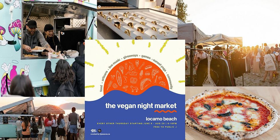 Women's Vegan Night Market Meetup Vancouver (FREE)